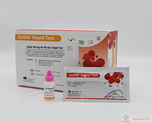 HIV 1/2 Ag/Ab 4th Gen CTK Biotech
