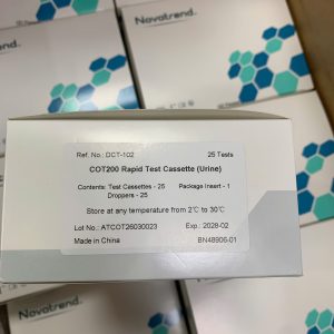 Khay thử xét nghiệm định tính COT cotinine nicotine