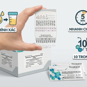 Khay thử xét nghiệm định tính 10 chất gây nghiện